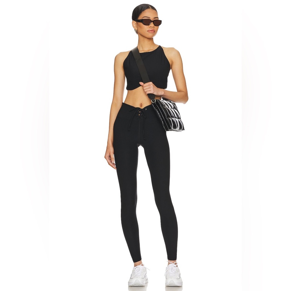 Year of Ours Ribbed Football Legging Black Large